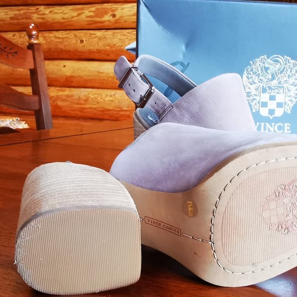 Vince Camuto Leather Sling back Close toed Bootie 8.5 - Picture 4 of 5